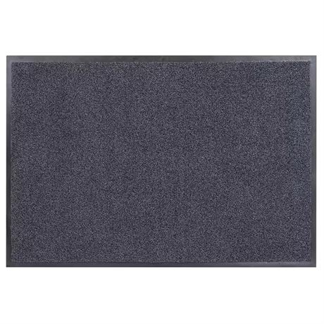 VOIR PHOTOS - Tapis d’entrée Super Scraper charbon 24 x 36 po