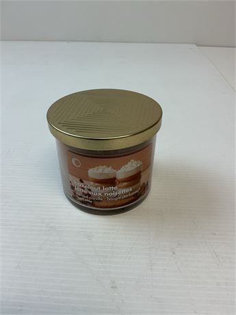 Bougie parfumée crème noisette 12 oz
