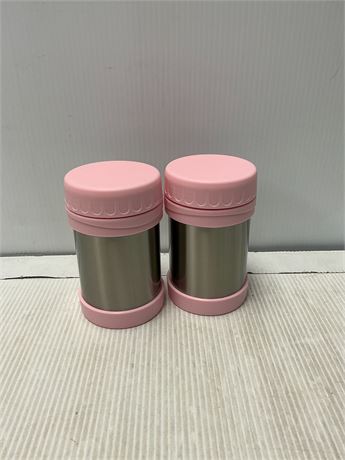 LOT DE 2 - Bocal à aliments Mainstays 11,84 oz liq