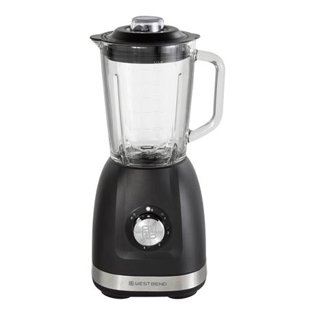 Mélangeur comptoir West Bend 48 oz 4 vitesses (noir)
