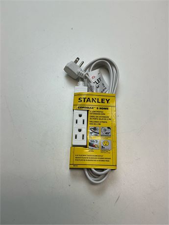 Rallonge intérieure Stanley Cordmax 3 prises profil bas