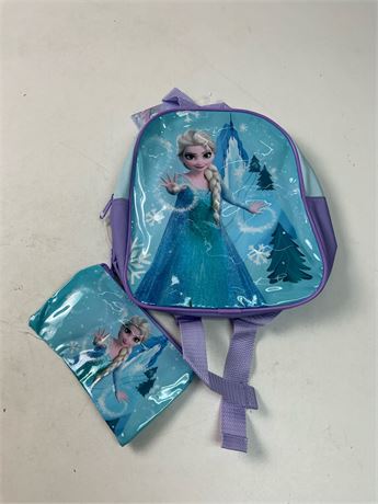Valise Frozen violette taille unique