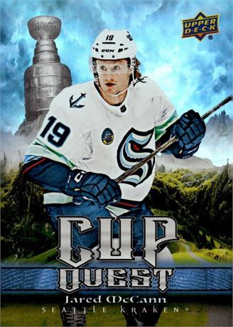Carte de hockey Upper Deck 2025-26 Jared McCann Kraken