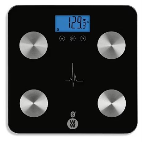 Pèse-personne Bluetooth cardiofréquence Weight Watchers