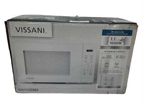 LIRE DESCRIPTION - Four micro-ondes de comptoir Vissani 20,5 x 14,7 x 16,5 po