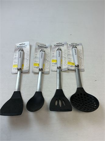 Ensemble d’ustensiles nylon Cuisinart résistant à la chaleur 4 pièces