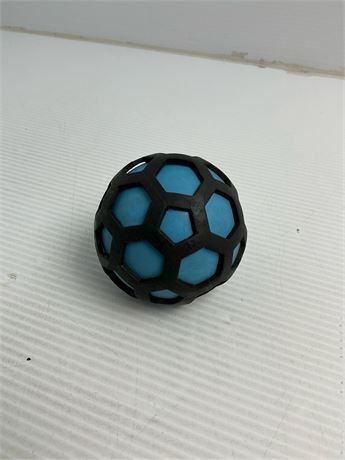 Balle anti-stress porte-clés SCRUNCHEMS Fusion bleue