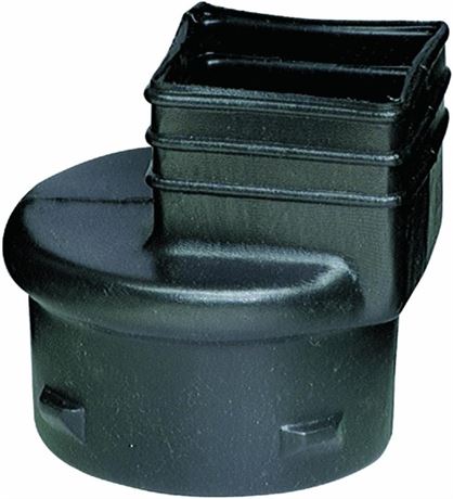Adaptateur de descente ADS 0465AA 3 x 3 x 4 po