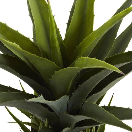 Plante agave artificielle avec pot