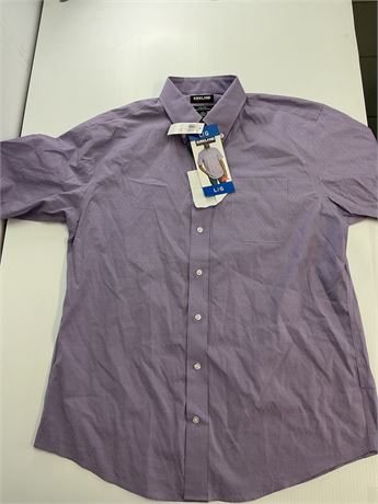Chemise homme mauve L