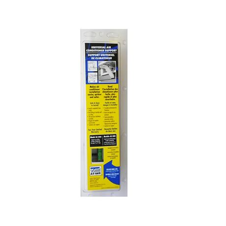 Support universel climatiseur AC-Safe acier blanc 80 lb