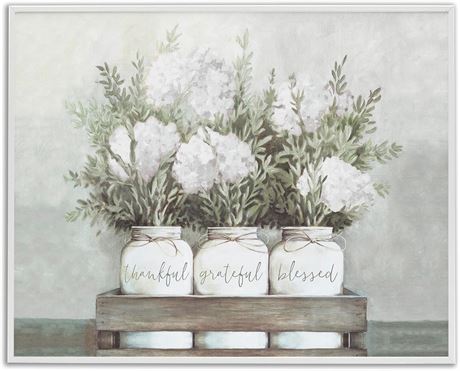 Affiche 30 x 40 po bouquet d’hortensias Stupell