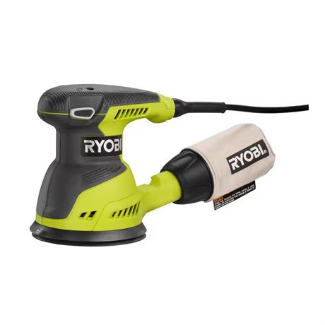 Ponceuse orbitale RYOBI 5 po 2,6 A filaire