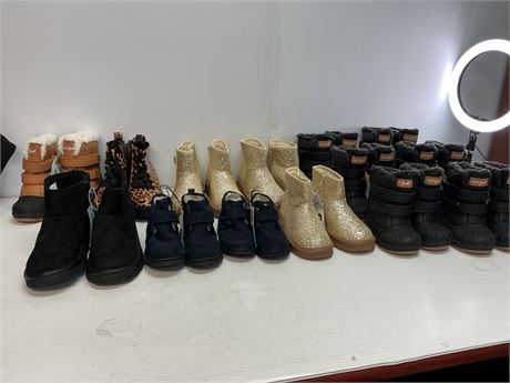 Lot de 14 bottes mixtes