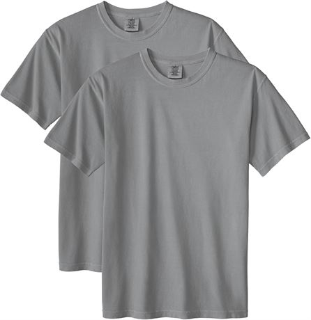 T-shirts Gildan gris adulte lot 8 XL