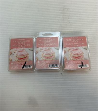 Cubes cire parfumée biscuit sucre (3)