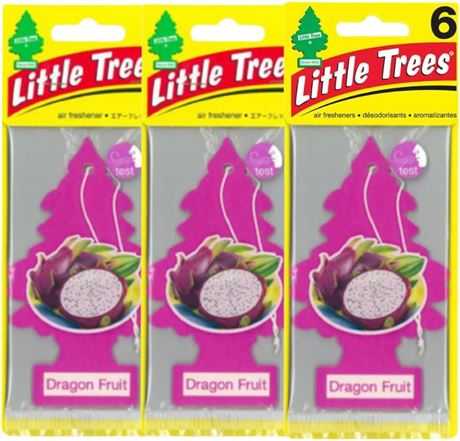 Désodorisants Little Trees Dragon Fruit – lot de 3