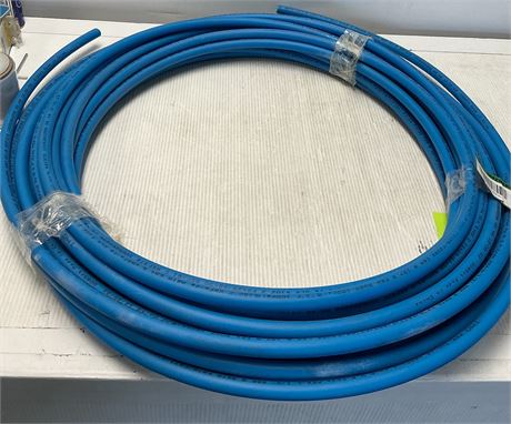 Tuyau TMG PEX-B 1/2 po bleu, longueur inconnue