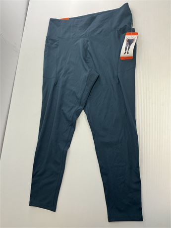 Leggings yoga bleu/gris Danskin gr.XXL