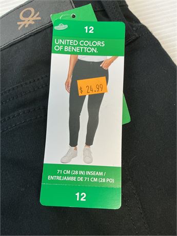 Pantalon pour femme United Colors of Benetton – Taille 12