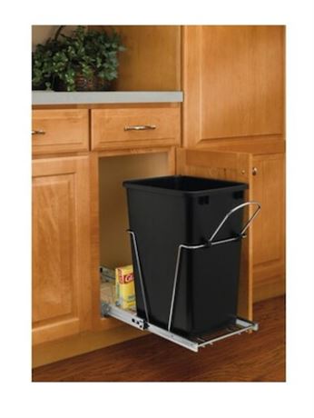 LIRE DESCRIPTION - Poubelle coulissante en plastique Rev-A-Shelf 35 pte