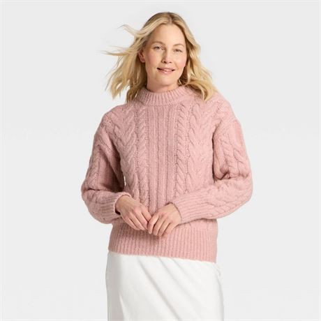 LOT DE 10 - chandails en laine roses TARGET