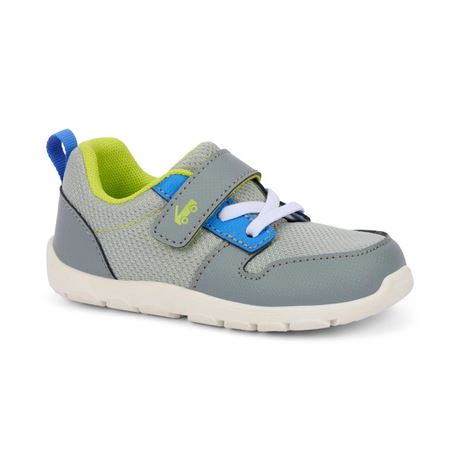 Espadrilles Tenny See Kai Run Basics tout-petits gris 10T lavables