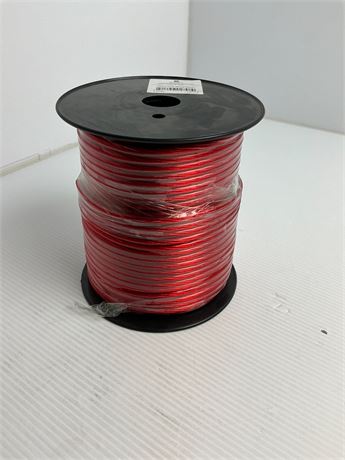 Câble alimentation auto 200 pi 8AWG rouge