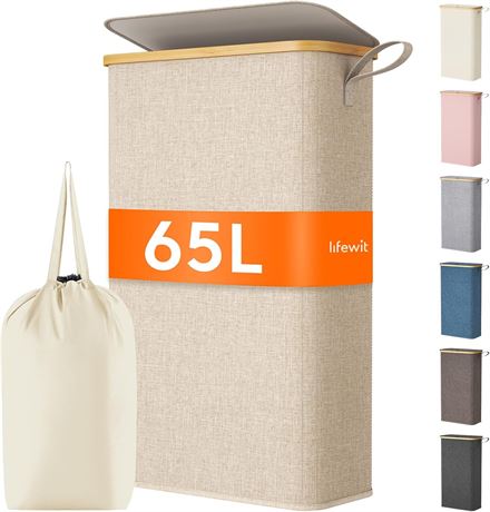 Panier lessive mince Lifewit 65 L