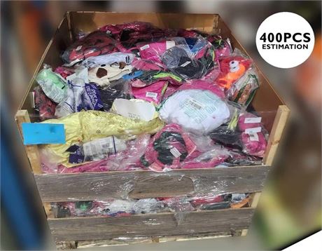 Palette de costumes Halloween mixtes (environ 400 pcs)
