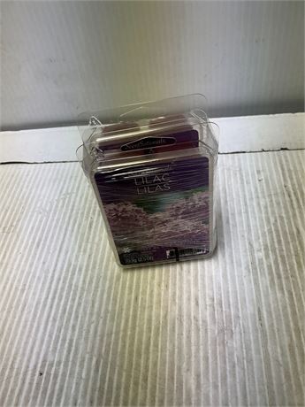 2 Cubes cire parfumée lilas