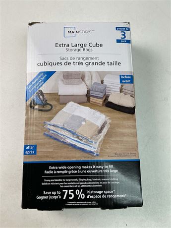 Sacs de rangement sous vide Smart Design lot de 3