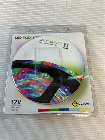Bande LED flexible ensemble d’installation facile