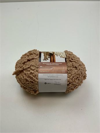 Laine Bernat Sheepy fauve clair + Tiges à tricoter
