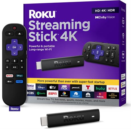 Roku Streaming Stick 4K avec HDR et Dolby Vision
