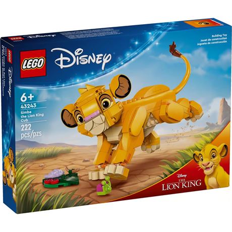 LEGO Disney Simba le bébé Roi Lion multicolore 222 pcs