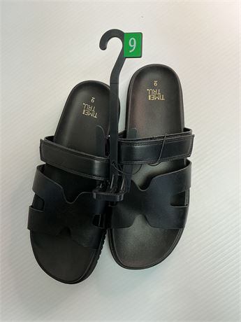 Sandales noires femme Time and Tru 9