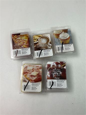 Cubes de cire parfumés – lot de 10