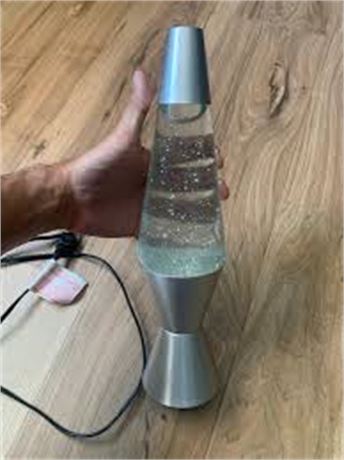 Lampe lave paillettes 15 po