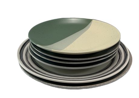 (Ens. 6) assiettes Better Homes & Gardens Oneida