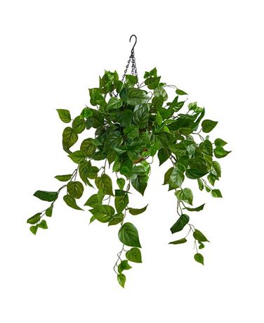 Plante artificielle philodendron suspendue 2.5 pi