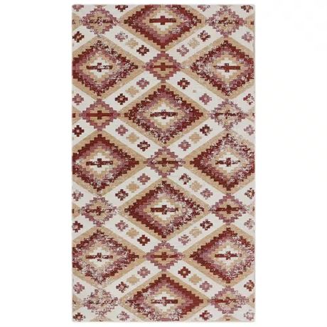 Tapis cuisine antifatigue Diamond Brown polyester 20 x 36 po