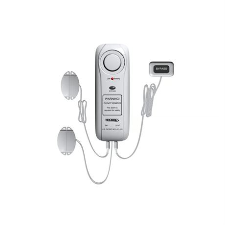 Alarme de piscine plastique blanche Techko