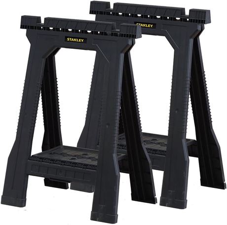 Chevalets de travail pliants Stanley junior lot de 2