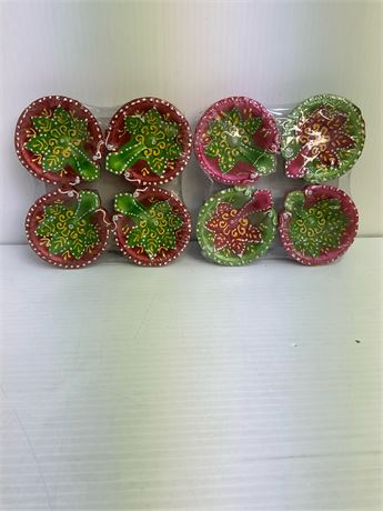 Bougeoirs Diya Beautyfive, lot de 2