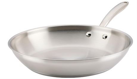 VOIR PHOTOS - Poêle Rachael Ray Professional inox, compatible avec tout