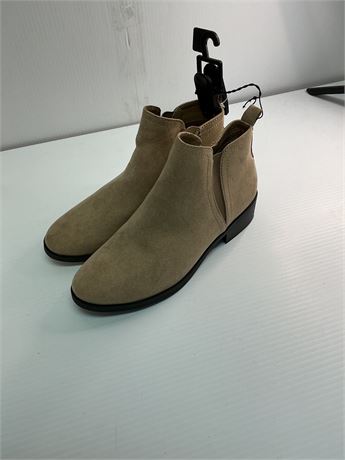 Bottes cheville beige Time and Tru femme 9