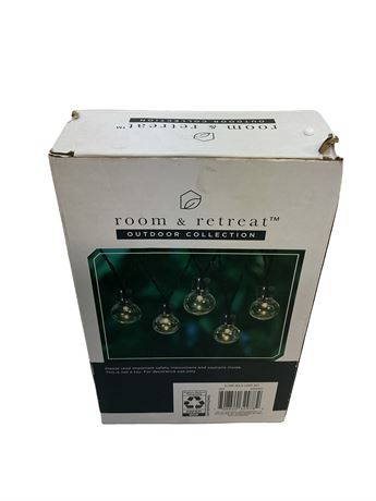 Ens. d'ampoules globes DEL solaires Room & Retreat 15,4 po