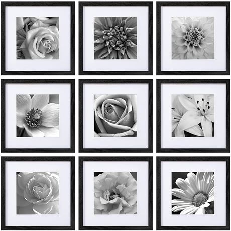 LOT DE 9 Cadres photo 12x12