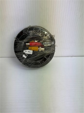 Câble alimentation/vidéo pour caméra de surveillance